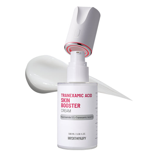 Tranexamic Acid Skin Booster – 4-Week Microcurrent Device & Cream Set