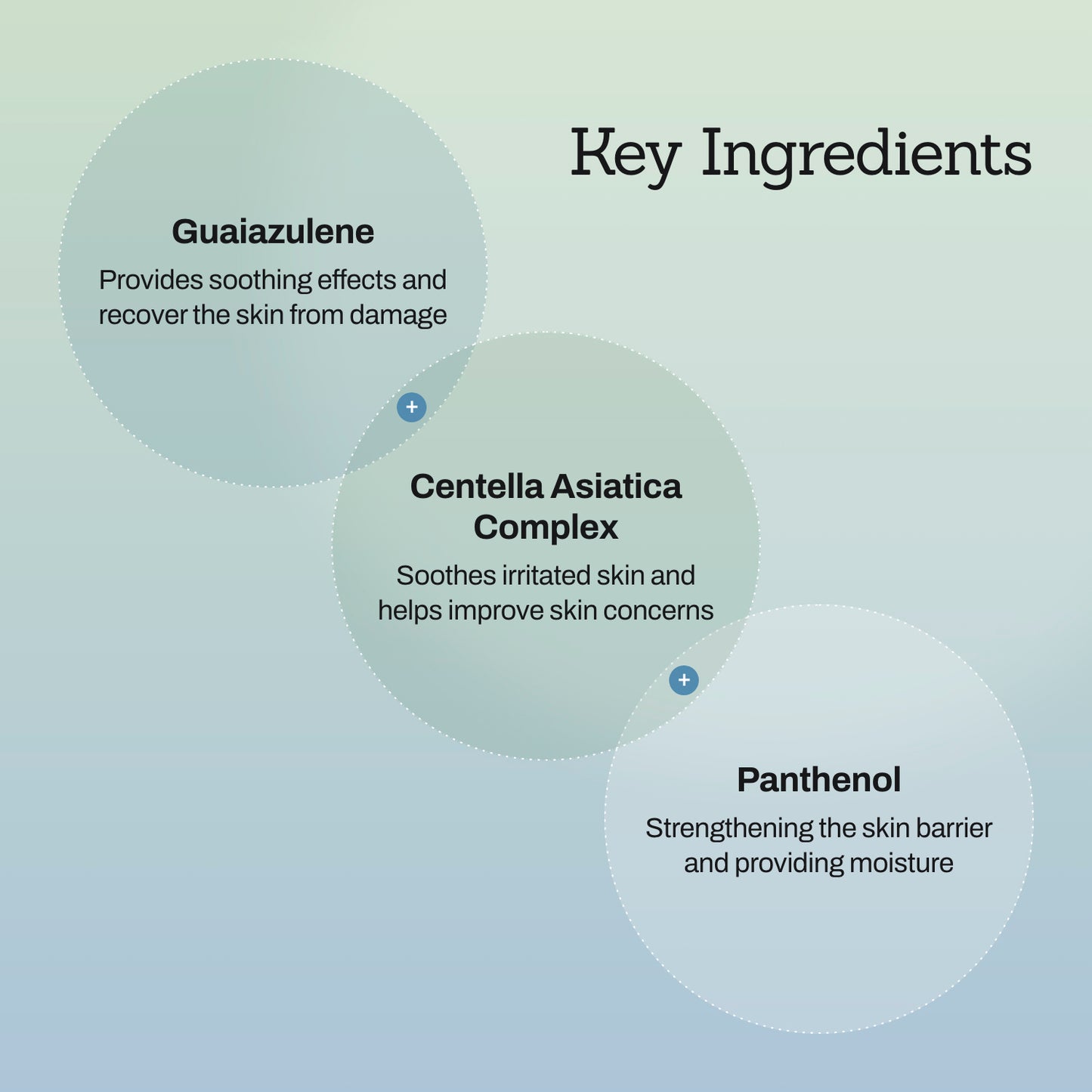 Blue Centella Calming Cream – Hydrating Korean Face Moisturizer for Sensitive Skin