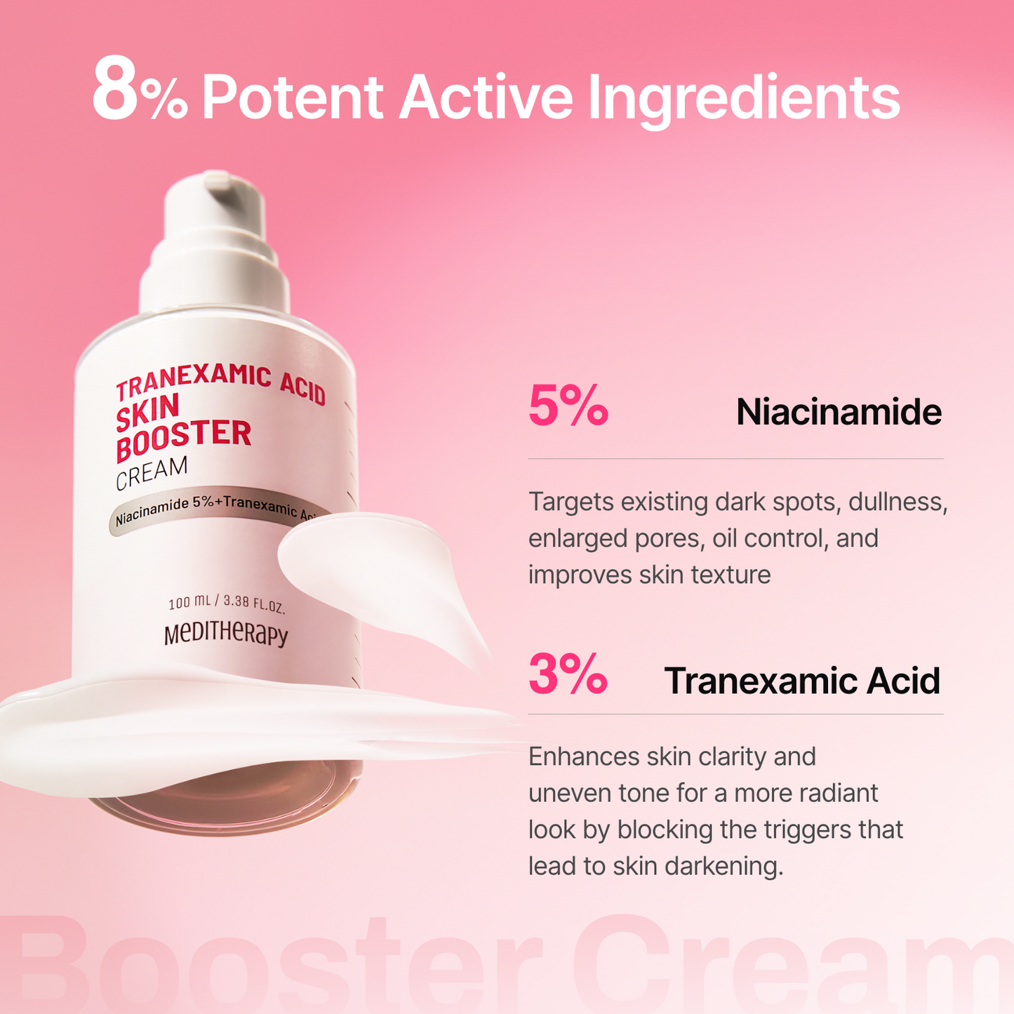 Tranexamic Acid Skin Booster – 4-Week Microcurrent Device & Cream Set