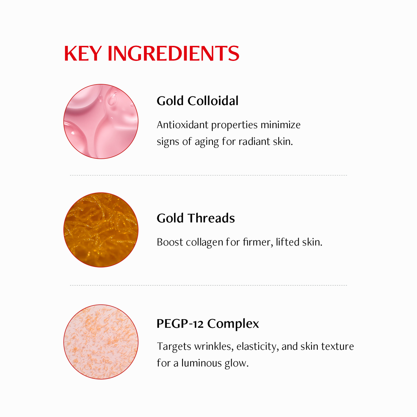 Shumage Shot Gold Seal Lifting Ampoule