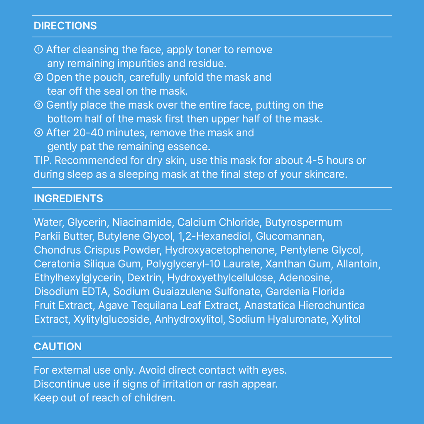 Bluelayer Water Dome Mask