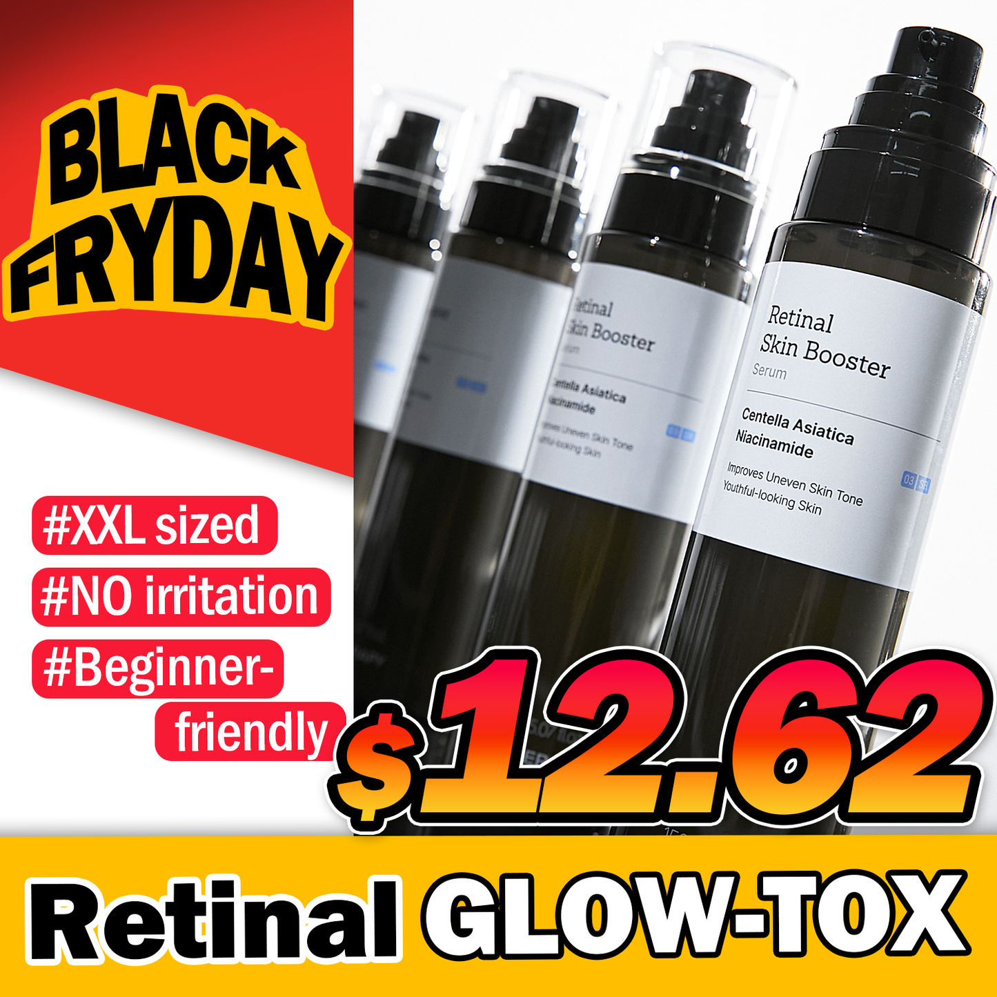 [37% OFF | $12.62] Retinal Skin Booster Serum — Lowest Price of the Year