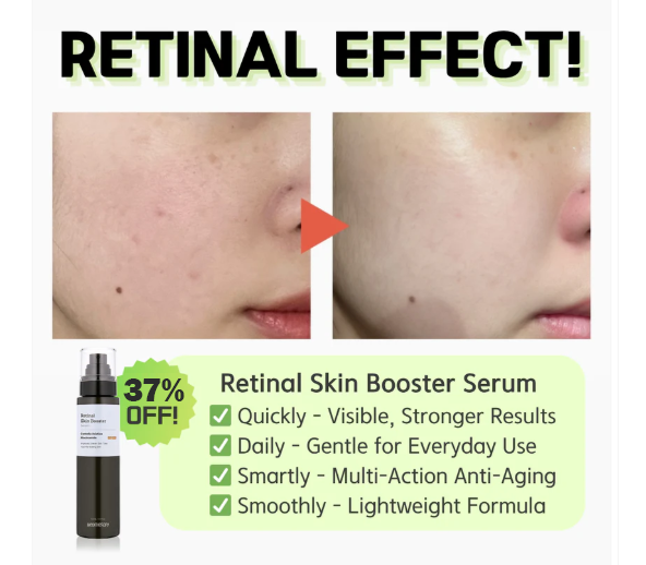 [37% OFF | $12.62] Retinal Skin Booster Serum — Lowest Price of the Year