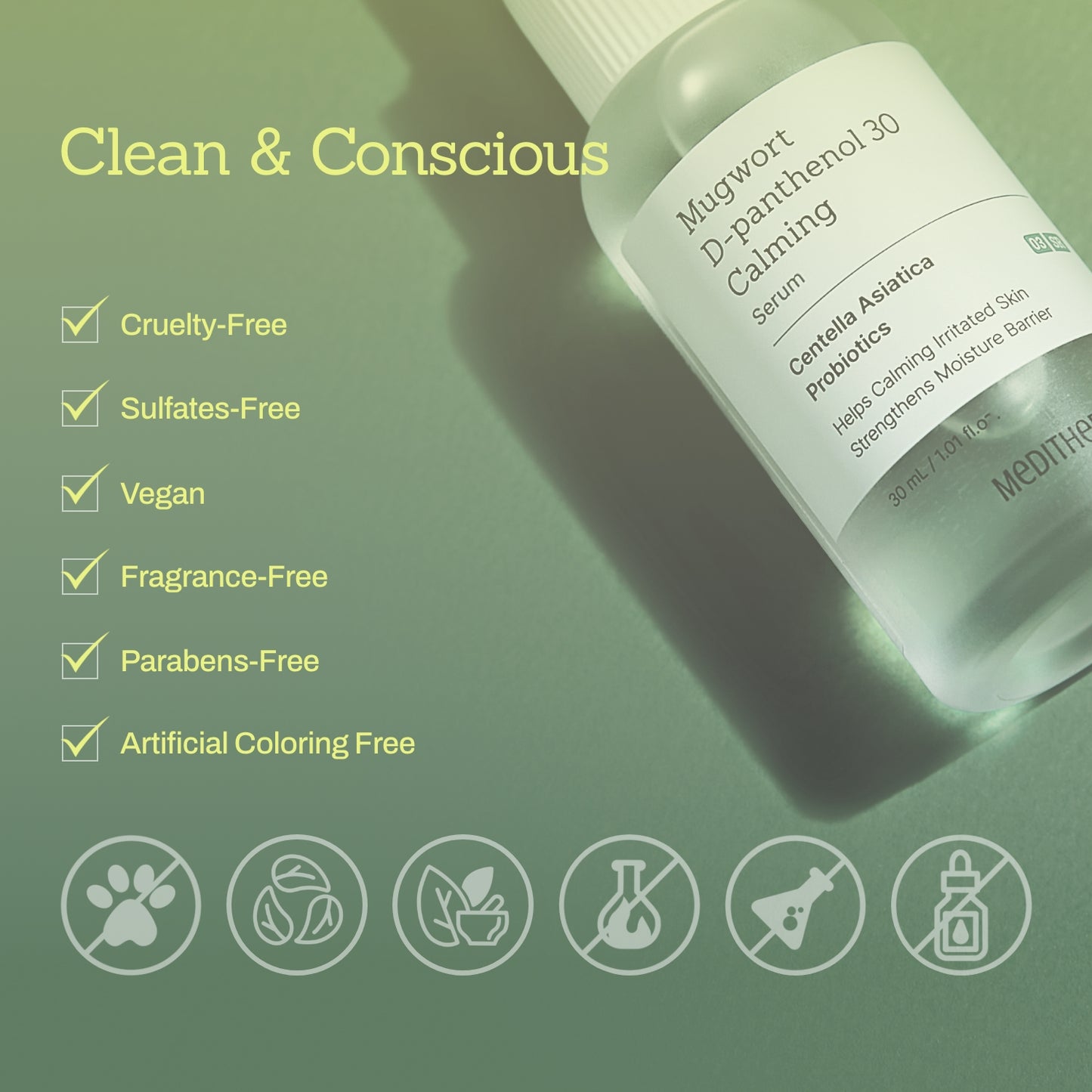 Mugwort Super Calming Toner + Serum + Centella Calming Cream
