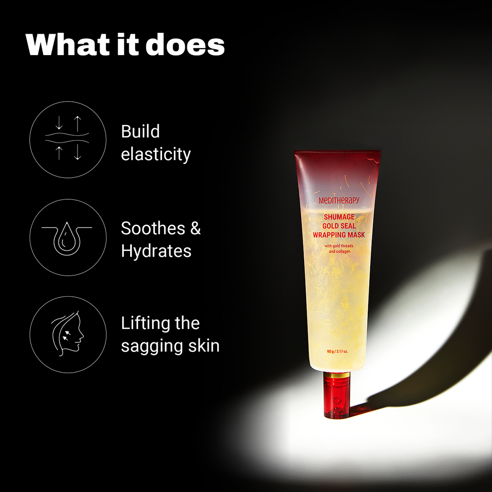 Shumage Gold Seal Wrapping Mask – MEDITHERAPY