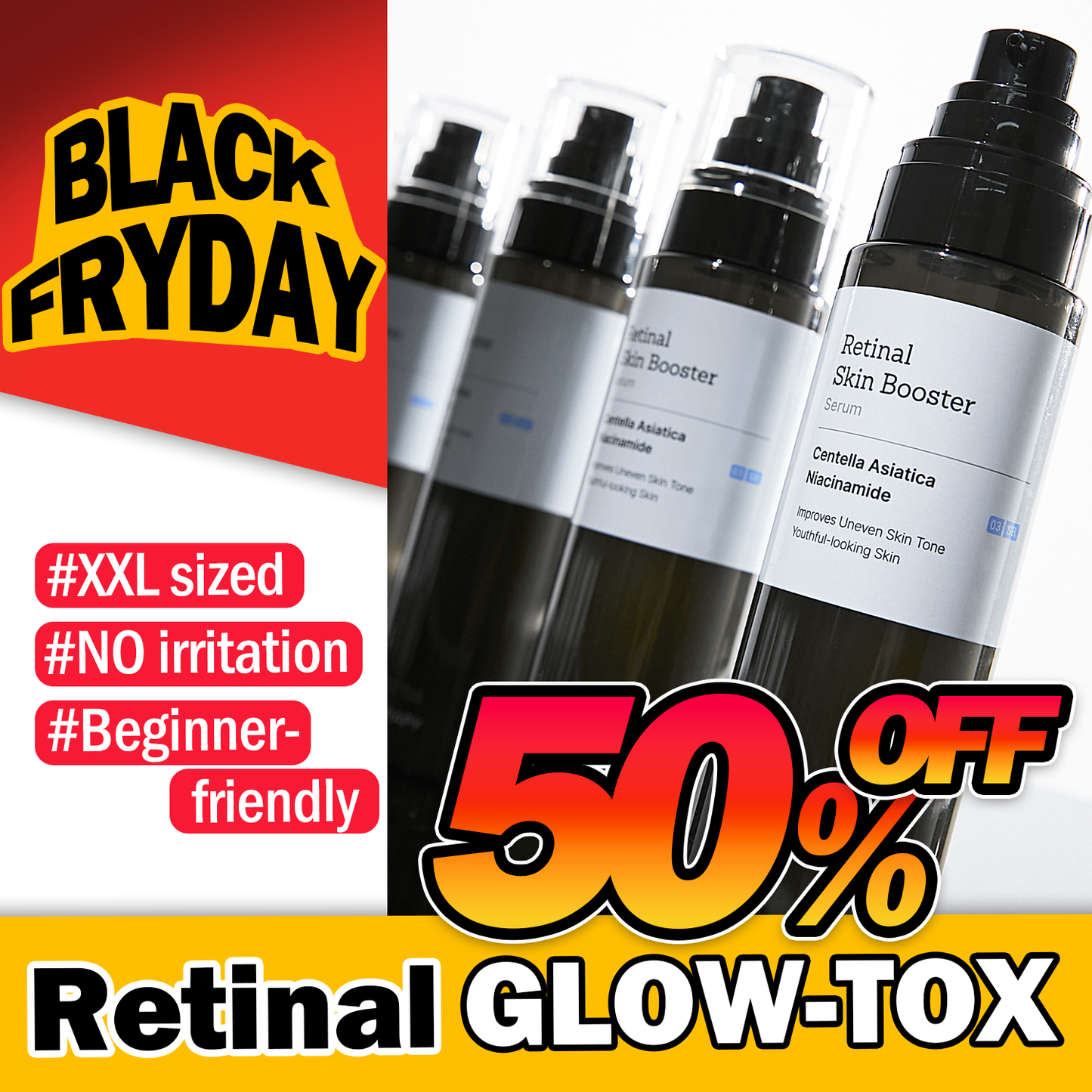 [37% OFF | $12.62] Retinal Skin Booster Serum — Lowest Price of the Year